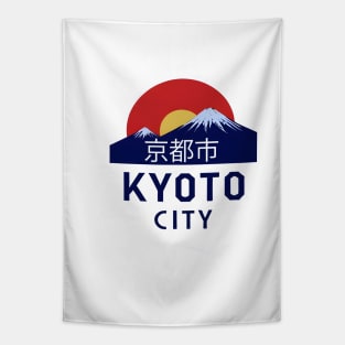 Nostalgic Kyoto: Vintage Charm T-Shirt Tapestry