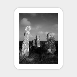 Stones at Zennor Quoit, Cornwall Magnet