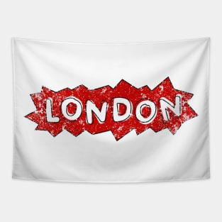 London city capital of the England Tapestry