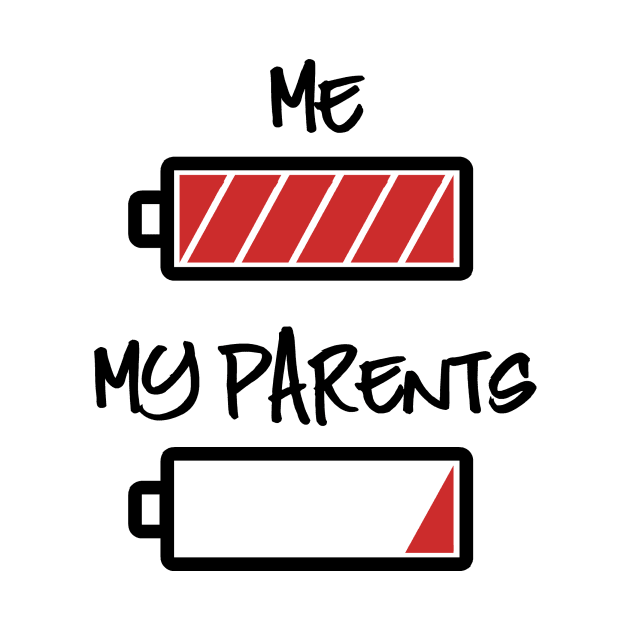 Me and my parents - Battery full, battery empty by CheesyB