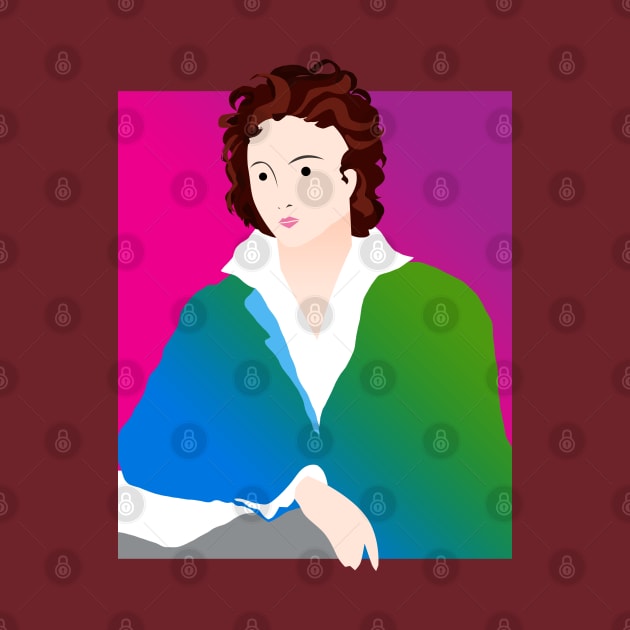 PERCY BYSSHE SHELLEY - POP ART ILLUSTRATION by CliffordHayes