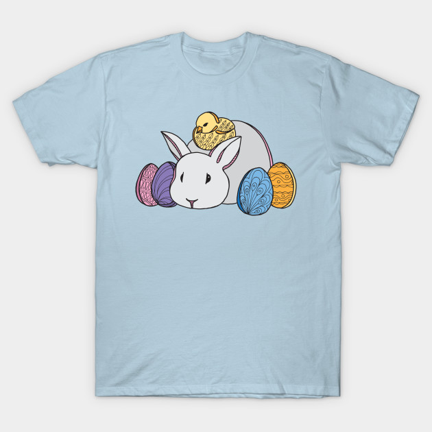 Disover Springtime bunny - Easter Bunny Egg - T-Shirt