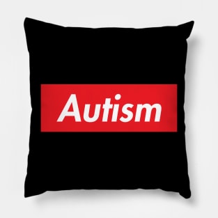 Red Instead For Autism Acceptance Pillow