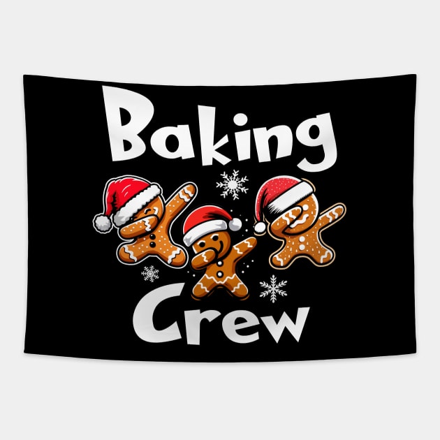Christmas Cookies Baking Crew Tapestry by Etopix