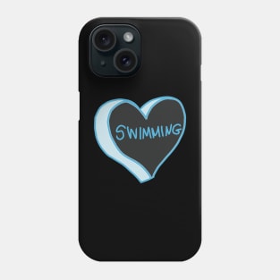 I Love Swimming Phone Case