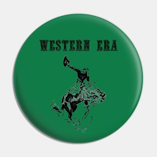 Western Era -  Cowboy on Horseback 7 Pin