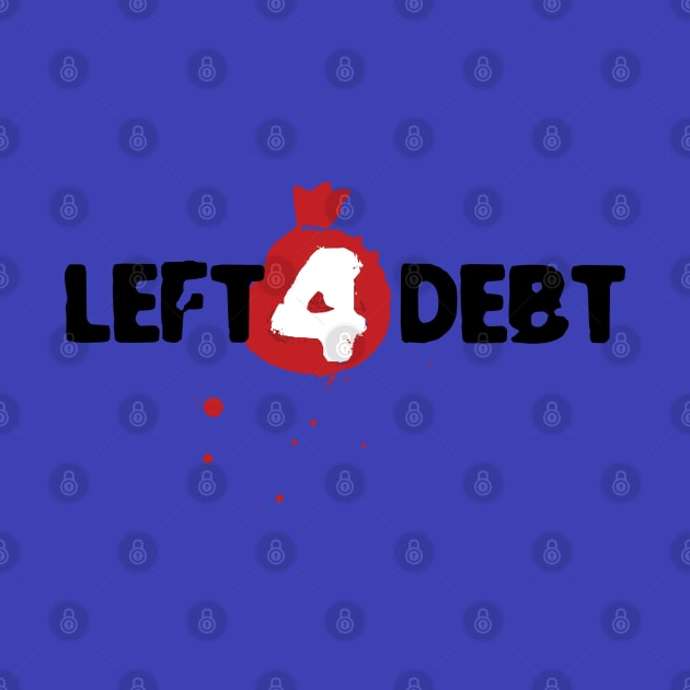 Funny Debt Money Zombie Game Logo Parody For Gamers by BoggsNicolas