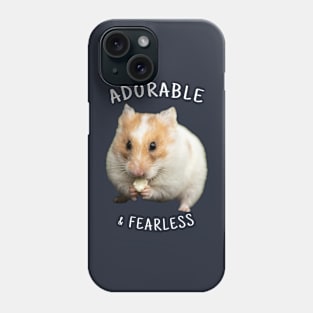 Adorable & Fearless (White Text) Phone Case