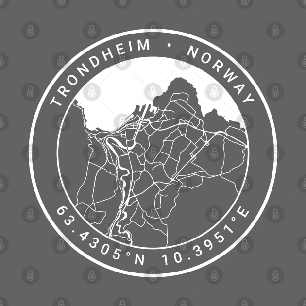 Trondheim Map by Ryan-Cox