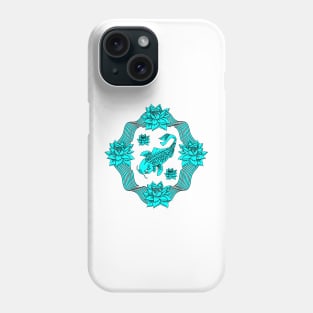 Flower and Koi Phone Case
