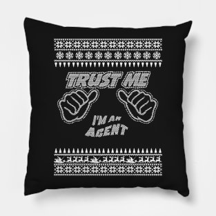 Trust me, i’m an AGENT – Merry Christmas Pillow