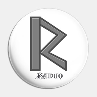 Raidho Rune Pin