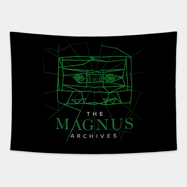 The Magnus Archives - S5 Logo (Transparent) Tapestry by Rusty Quill