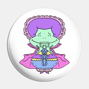 Fancy Frog Pin