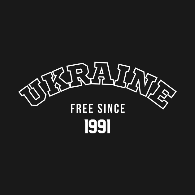 Ukraine free since 1991 by julia_printshop