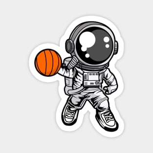 Astronaut Basketball Magnet