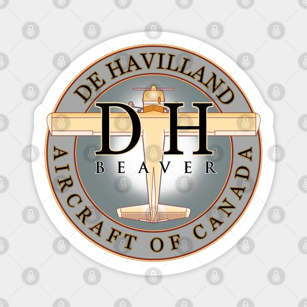 De Havilland Canada Magnet by Midcenturydave