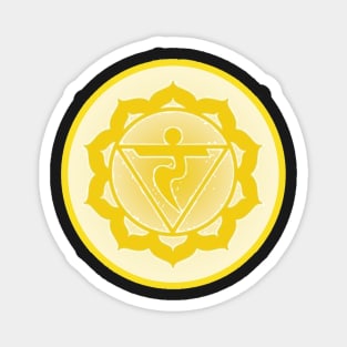 Willpower and confidence are mine Solar-Plexus Chakra- Bright Red Magnet