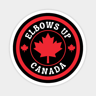 Elbows-Up Magnet