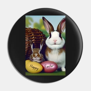 Easter bunny Pin