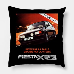 FORD FIESTA XR2i - advert Pillow