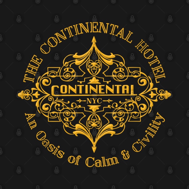 The Continental Hotel by Nazonian