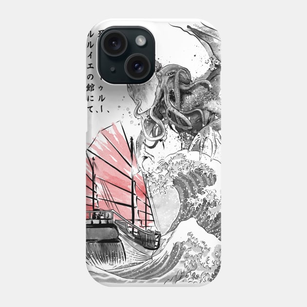 Great Old One in Japan Phone Case by DrMonekers