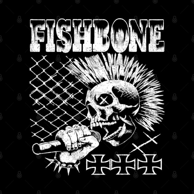 Fishbone skull by Gingin store