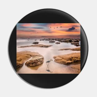 Atlantic-Sunset Pin