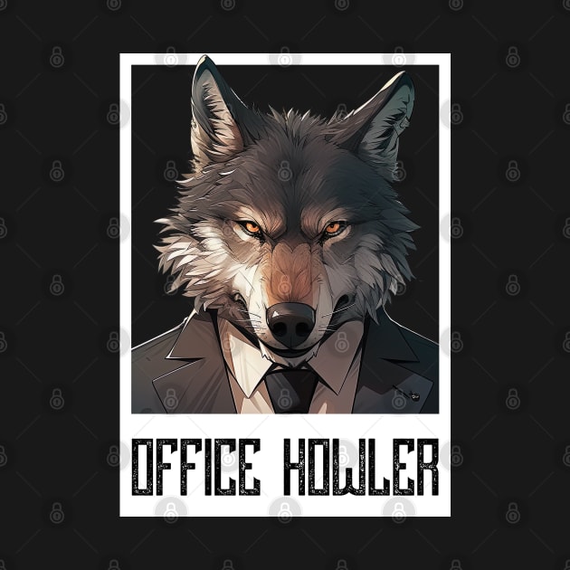 Office Howler. Business wolf by MaxDeSanje 