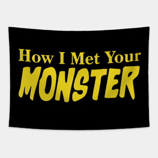 How I Met Your Monster Classic Logo Tapestry