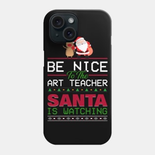 Be Nice To The Art Phone Case
