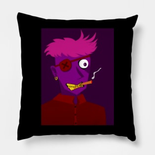 Smoking Punk Boy Pillow