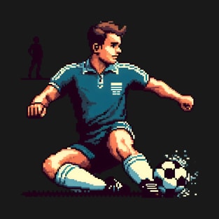 soccer player - pixel soccer player T-Shirt