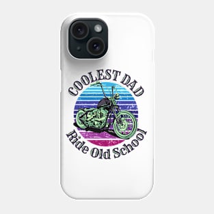 Coolest dad ride old school Phone Case