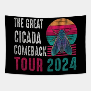 The Great Cicada Comeback Tour 2024 Tapestry