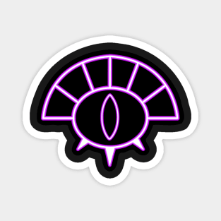 Neon Oracle Symbol Magnet