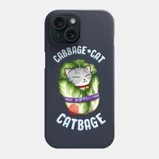 Cabbage Cat "Catbage" Phone Case