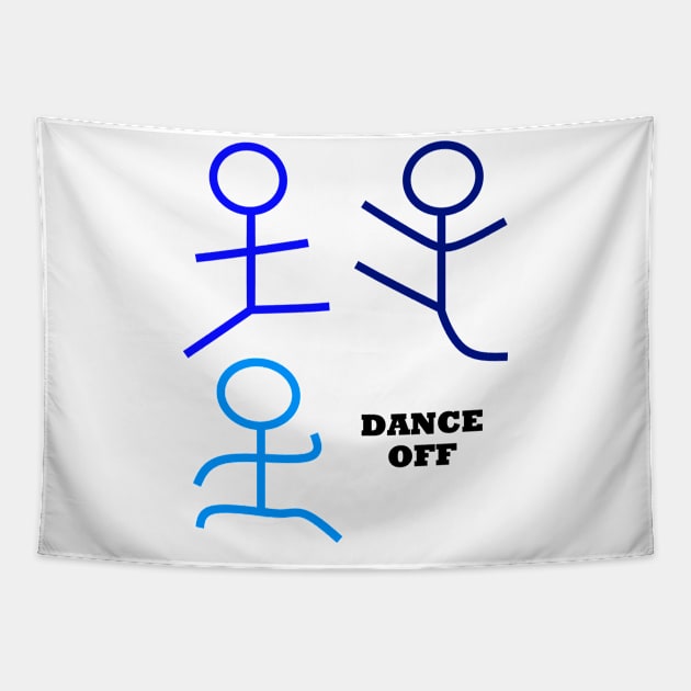 Dance Off Tapestry by simonjgerber