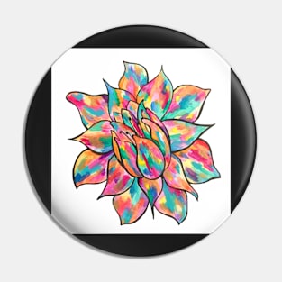 Funky flower Pin