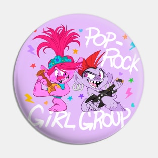 Pop-Rock Girl Group Pin