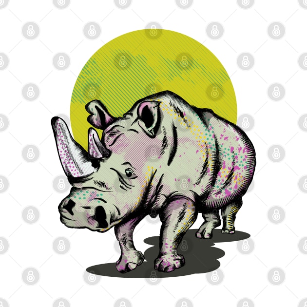 Rhinoceros by mailboxdisco