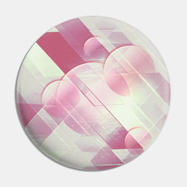 Pink Pattern Pin by Graph'Contact