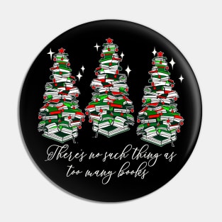 Christmas Book Trees, Librarian, Book Lovers, Love Reading Pin