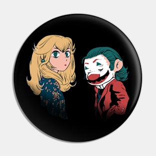 M & P Comedy Pin