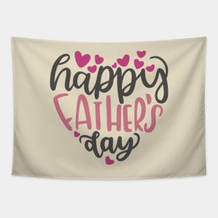 Cute Happy Father's Day Tapestry