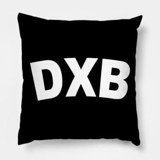 DXB Bold White Pillow