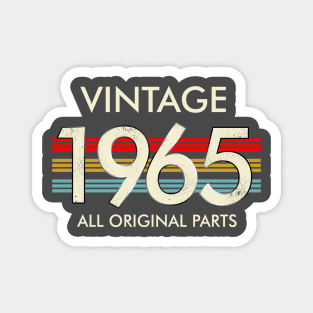 Vintage 1965 All Original Parts Magnet