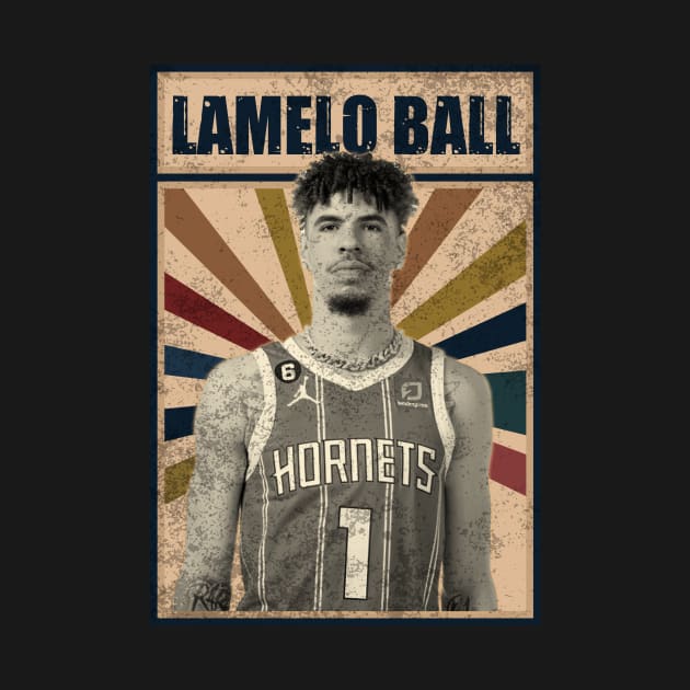 Charlotte Hornets Lamelo Ball by RobinaultCoils