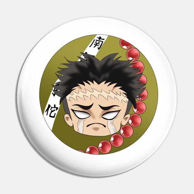 Chibi Gyomei hashira Pin by Miliena01-